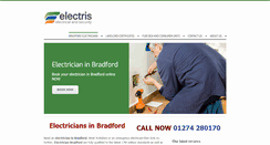 Desktop Screenshot of electricians-bradford.co.uk